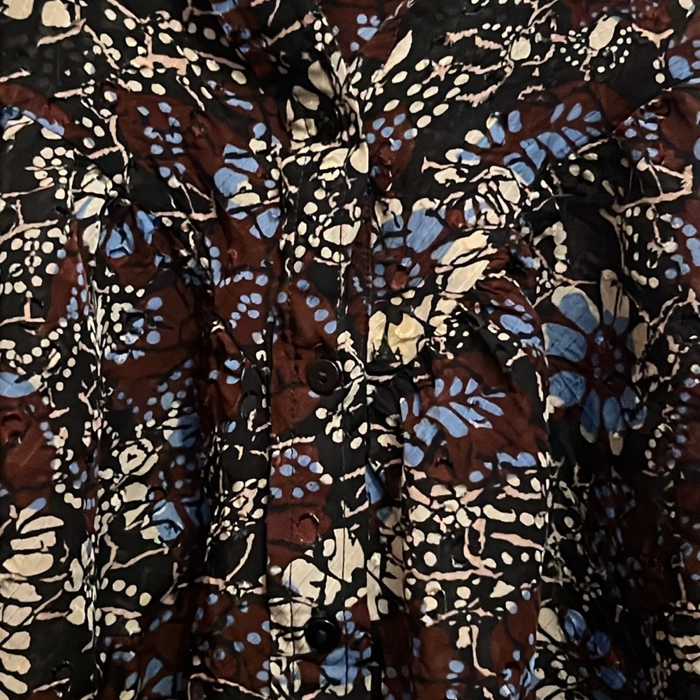 Bash Brown Based Pullover. Has Flecks In Black Bl… - image 3